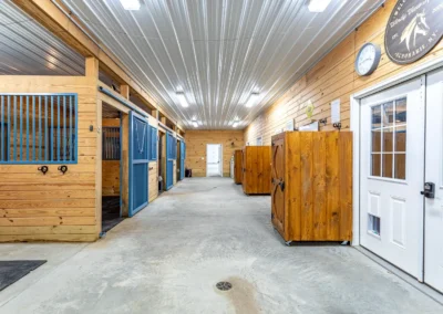 Premium boarding stalls at Red Fox Stables